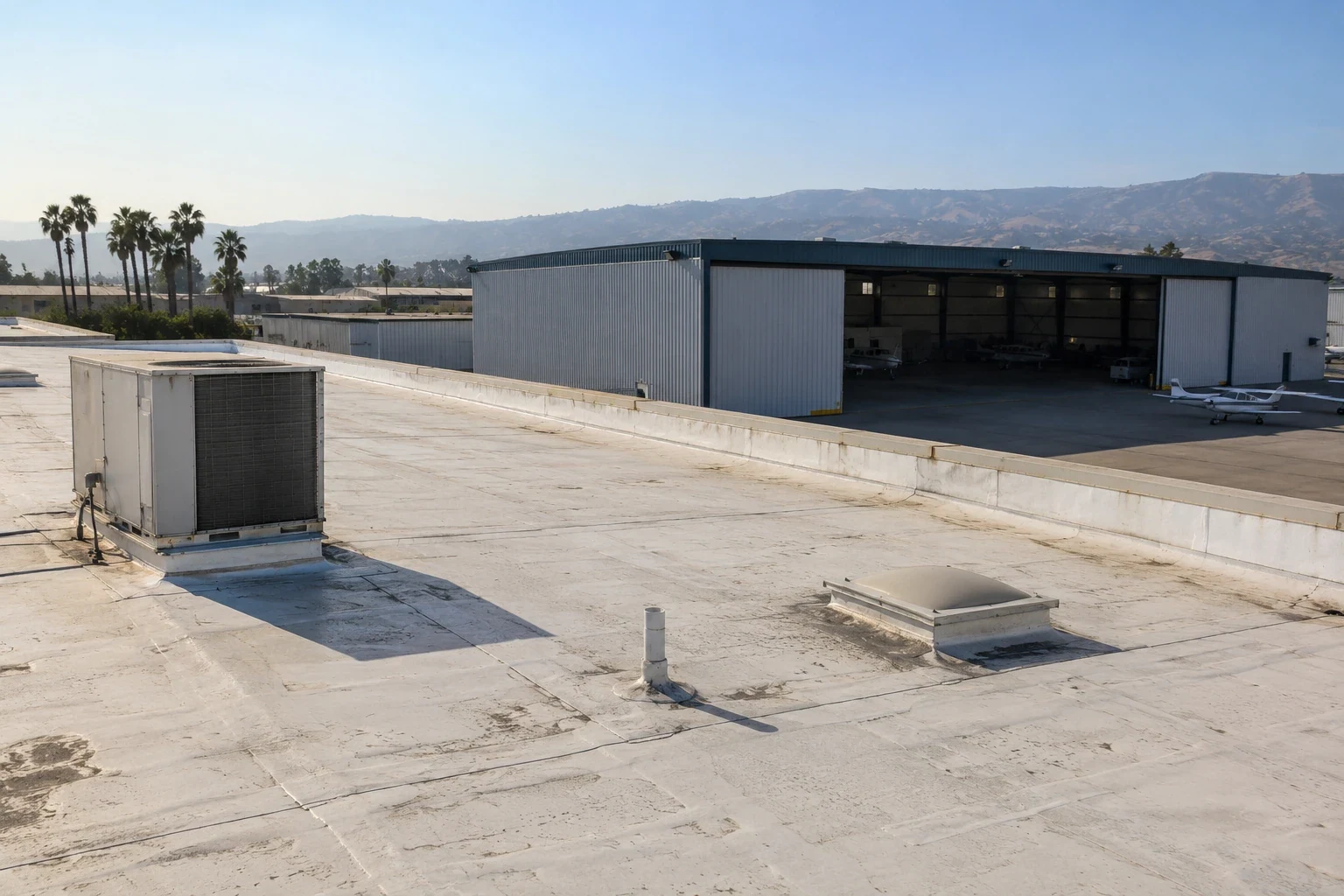 Aircraft Hangar Roofing in Fairfield, CA