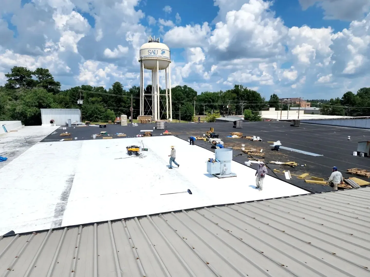 Commercial Cool Roof Installation in Fairfield, CA